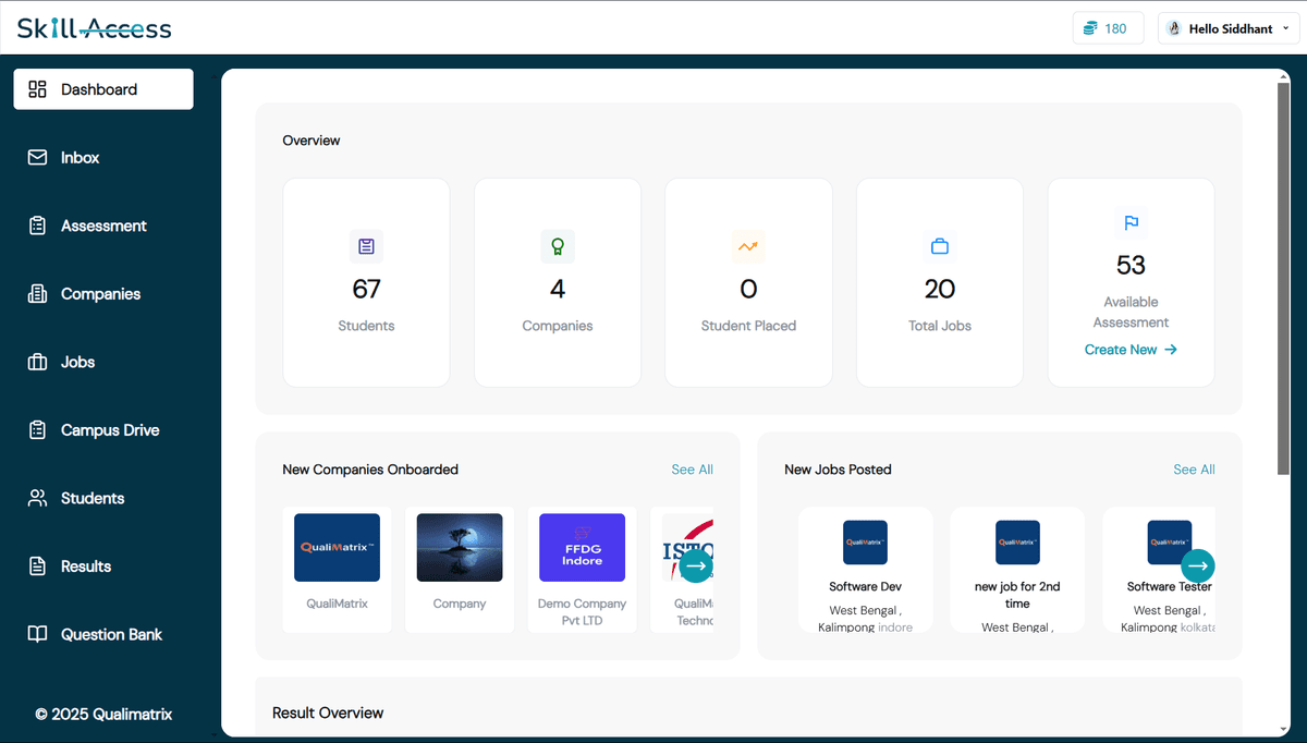 SkillAccess Platform Interface